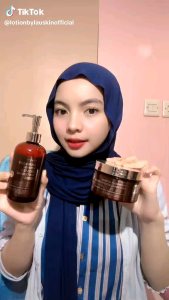 [FREE GIFT] LAUSKIN PAKET GLOWING BODYCARE BODY LOTION & BODY SERUM ORIGINAL