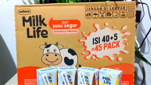 Susu UHT Milk Life Promo - Susu UHT Milk Life 115ml