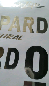 STIKER HELM LEOPARD FULLSET