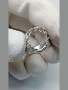 🇲🇾◆H08 ★Ring Casting ★Sarung Cincin Silver 925 ★①12x16mm②13x15mm ★±9.50gm ★Bingkai cincin Silver