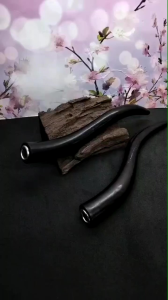 once pipa kayu kelor hitam model S premium A764