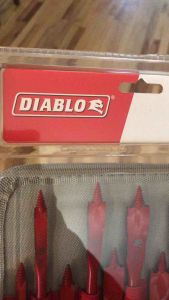 Diablo High Speed Steel Spade Bit Set With Pouch (14-Piece)