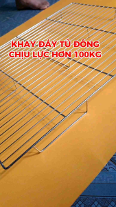 Khay lót đáy tủ đông lạnh có chân cách nước. Nhận làm size theo yêu cầu