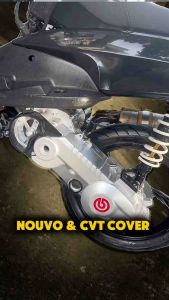 Nouvo CVT Crankcase Pulley cover top cover side cover - Plug and Play