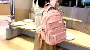 Tas Ransel Sekolah Anak Uniseks Karakter MUSIC Backpack Perempuan Laki-laki Tas Punggung Korea Style
