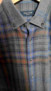 Kemeja Flanel Trad Club Original Second Size M
