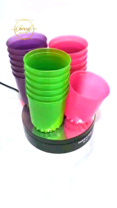 (6 PCS) GELAS PLASTIK KECIL / GELAS PLASTIK / GELAS MINUM