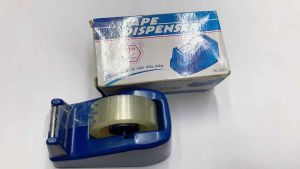 Dụng cụ cắt băng keo 12cm ( tặng 1 cuộn băng keo 1cm lõi nhỏ).