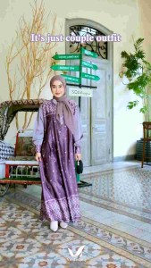 Shanaya Family Series - Baju Couple Sarimbit Pasangan Keluarga Gamis Kemeja Lengan Panjang Ayah Ibu Anak Terbaru Set Pakaian Couple Kondangan Keluarga Baju Muslim Family Set Baju Lebaran 2026 Modern Terbaru