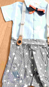 Baby Suspendee Romper For Baby