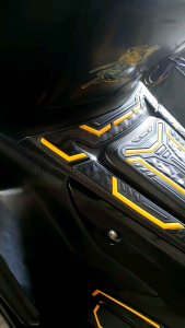 Misoka Deck Pad Cover All New Aerox 155: Aksesoris Motor Matic