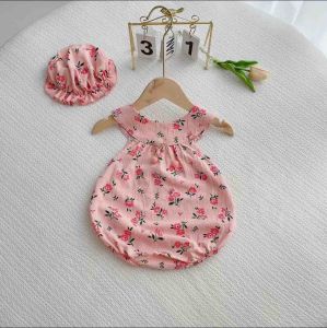 (3-12kg) Body Cổ Yếm Hoa Hồng NHÍM XÙ KIDS Cho Bé Gái Sơ Sinh Đầy Tháng Thôi Nôi Sinh Nhật B101