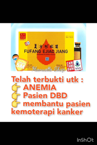 FUFANG EJIAO JIANG ASLI 6 BOTOL original SSA / obat demam berdarah / menaikkan trombosit / Fufang obat cina / suplemen daya tahan tubuh / fufang asli
