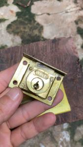 Yale Cylinder Drawer Lock Made in Germany กุญแจล็อคตู้ กุญแจลิ้นชัก ยี่ห้อเยล