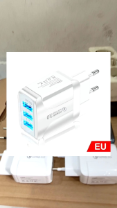 RMBSELLER ADAPTOR CHARGER 3 PORT USB