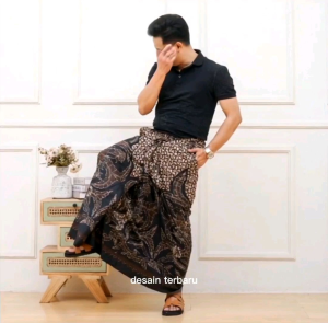 sarung instan pria wanita dewasa sarung rok sarung instan traveling simpel mudah tidak ribet sarung batik instan