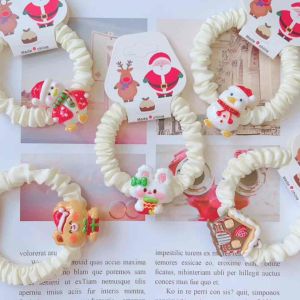 |SANTO.NE| HDXCQ010+ HDXCQ011 CHRISTMAS HAIR BAND 圣诞🎄小肠圈 圣诞老人 姜饼屋 雪人 ⛄️ SANTA GINGERBREAD HOUSE