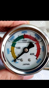 MANOMETER POMPA PCP 6000Psi JAPAN PENGUKUR TEKANAN ANGIN