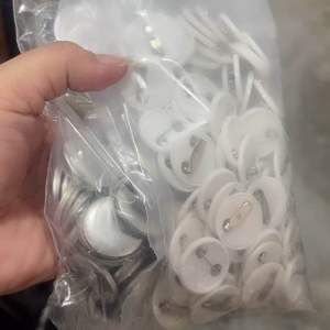 TCC Badge Button Pin Consumables