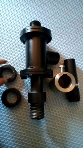Water Swefel Fulset Atas Buat Konektor Gerbok 100bawah Over Sokdrt 1.1/4 Drat BW 45 mm