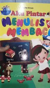 Buku Aku Pintar Menulis & Membaca Full Colour 64 Halaman (21×28cm)