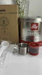 VIÊN NÉN BẰNG THÉP KHÔNG GỈ TÁI SỬ DỤNG NHIỀU LẦN CHO MÁY PHA CÀ PHÊ ILLY