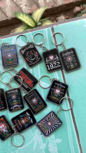 GANTUNGAN KUNCI PSHT GROSIR AKRILIK PREMIUM // GANTUNGAN KUNCI SH TERATE HATI BERSINAR