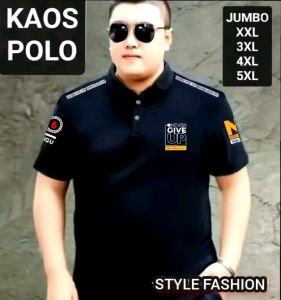 Kaos Kerah Polo Distro Jumbo 3xl 4xl 5xl 6xl 7xl