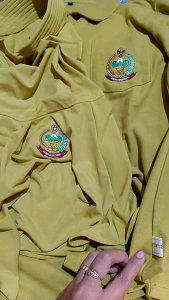 Jilbab PSO Terbaru Persit Warna Lemon (lime) Bahan Jersey Super premium