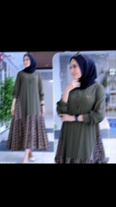 Desain Gamis Modern: Baju Wanita Terbaru