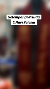 Selempang Wisuda Premium