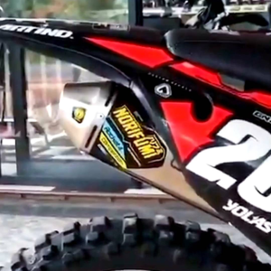Knalpot Norifumi Rocket4 Competition Semi Bending KLX150 CRF150L WR155 DTracker Viar Cross X 150