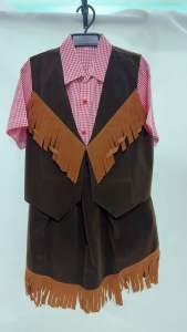 READY STOCK Cowgirl Cowboy America Costume Story Book Character Movie Character Carton Wild Wild West