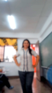Teachers Uniform using original cloth blouse only