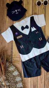 Two Mix Baju Pesta Bayi Laki Laki 12-18 bulan dj440