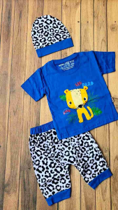 Stelan Anak Laki 3 - 9 Bulan Katun Adem Halus dj535