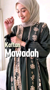 Kaftan Mawadah Premium Rayon Batik Busui Super Jumbo Adem Tebal Nyaman