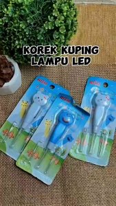 2pcs Pembersih Telinga LED Telinga Pembersih Telinga Anak Korek Kuping Motif boneka lucu