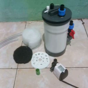Filter Canister DIY Karakter 4 Inch Tabung Saja