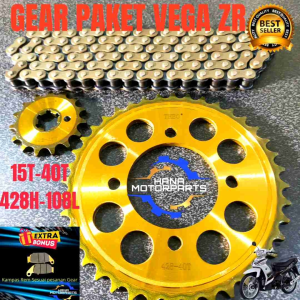 GEAR SET VEGA ZR GIR PAKET VEGA RR MOTOR JUPITER Z 115 NEW ROBOT FORCE F1