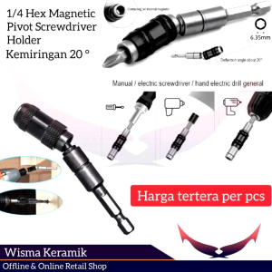 Adapter Flexible drill Extension sambungan mata bor pivot drill bit extension
