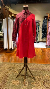 Windy Tunik Katun by Dian Pelangi: Blouse Wanita Hijaber untuk Pesta & Kantor