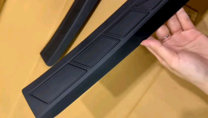 Sillplate Belakang Agya Ayla Lama 2013 2016 Sporty Hitam Doff