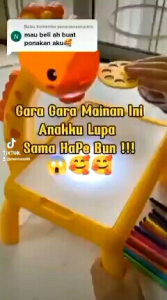 GG - Mainan Edukasi Montessori Meja Gambar Anak Belajar Projector Proyektor Meja anak menggambar edukasi