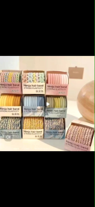 [RB 011] Getah Rambut Kotak Set Braid Type Box Rubber Band