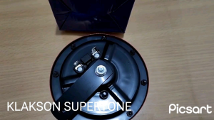 KLAKSON DISC SUPERTONE Untuk Motor Mobil 12V Dan Truk / Alat Berat 24V Suara Nyaring