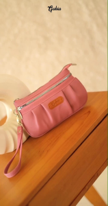 GFR - Nunna By Gabia pouch wanita / Dompet wanita muat hp bahan chocoly