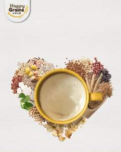 BUY 2 FREE MORE Happy Grains 快樂谷糧 Healthy Breakfast sugar free Ready Stock New Stock ORIGINAL BLACK CHOCO PEPTIDE FIBER PROTEIN OAT great taste diabetes kid adult