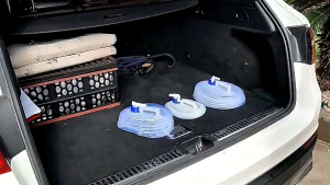 Kantong Air Lipat/Galon Penyimpanan Air/Jirigen Lipat Portable Serbaguna