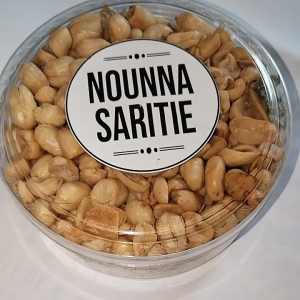 Kacang Bawang kacang gawil Snack camilan sedap gurih 260gram paket isi 2 toples